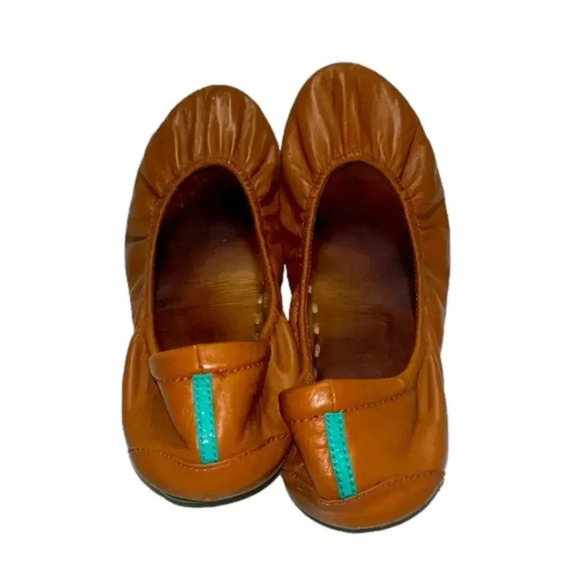 Imperfect Tieks ballet flats classic tan Italian  leather ballet flats size 9 - Picture 5 of 15